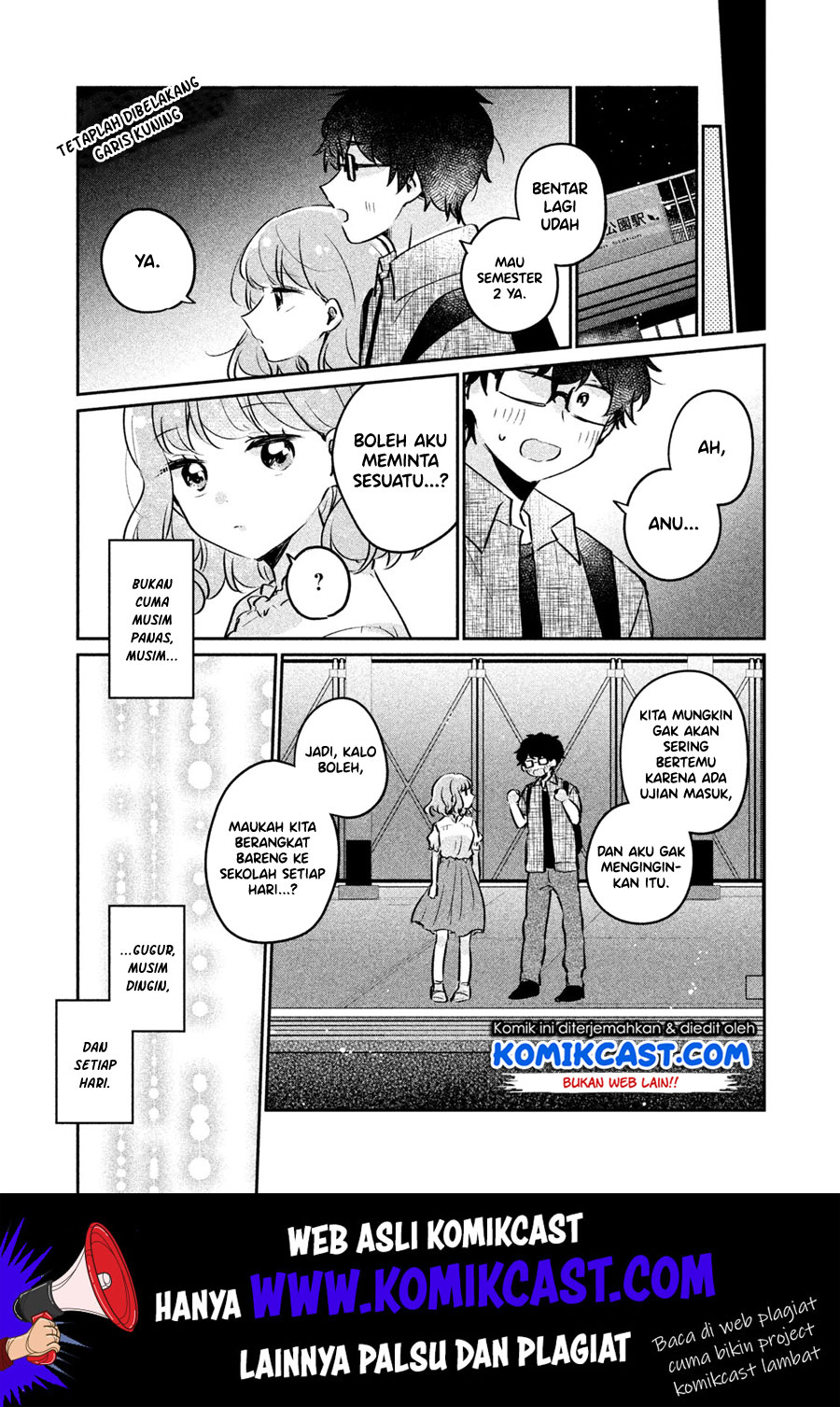 It’s Not Meguro-san’s First Time Chapter 17 Bahasa Indonesia